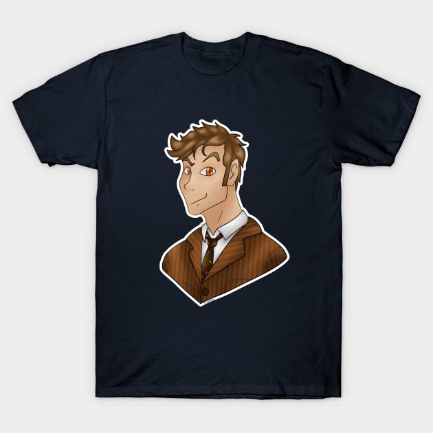10th Doctor T-Shirt by timeblitz